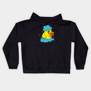 Cute Bath Duck Funny Soap Maker Kids Hoodie